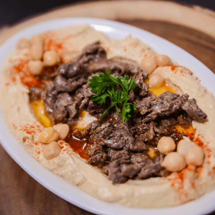 Hummus With Meat