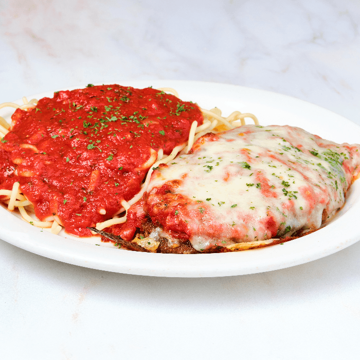 Chicken Parm Dinner.