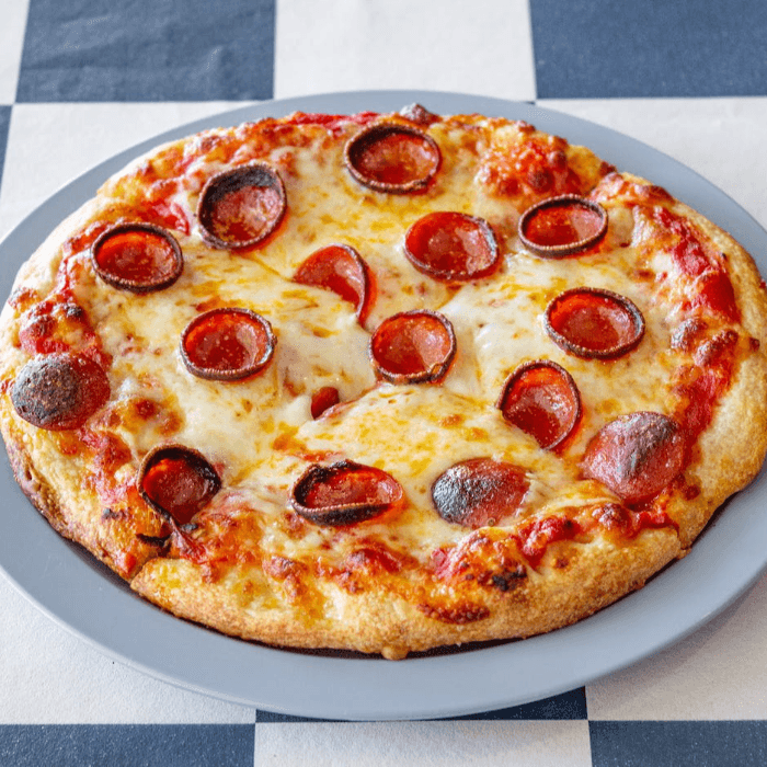 Personal One Topping Pizza.