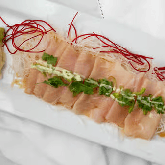 Yellowtail Carpaccio.