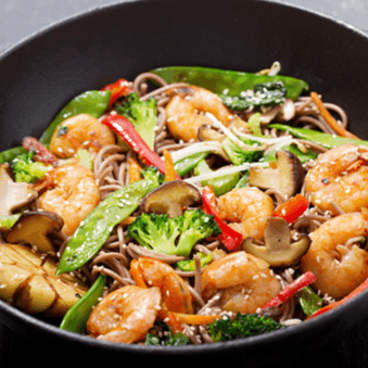 Prawns with Vegetables