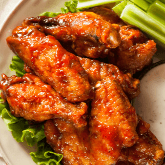 BBQ Wings.