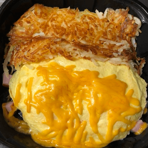Ham & Cheese Omelette.