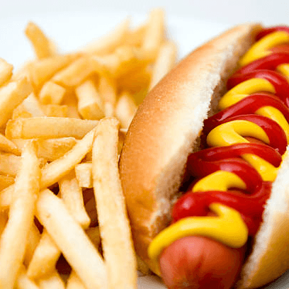 Hot Dog & Fries