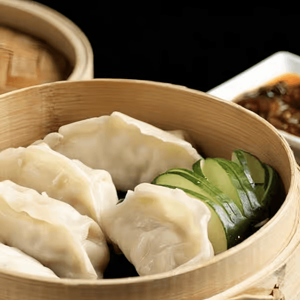 Steamed or Pan Fried Dumplings.
