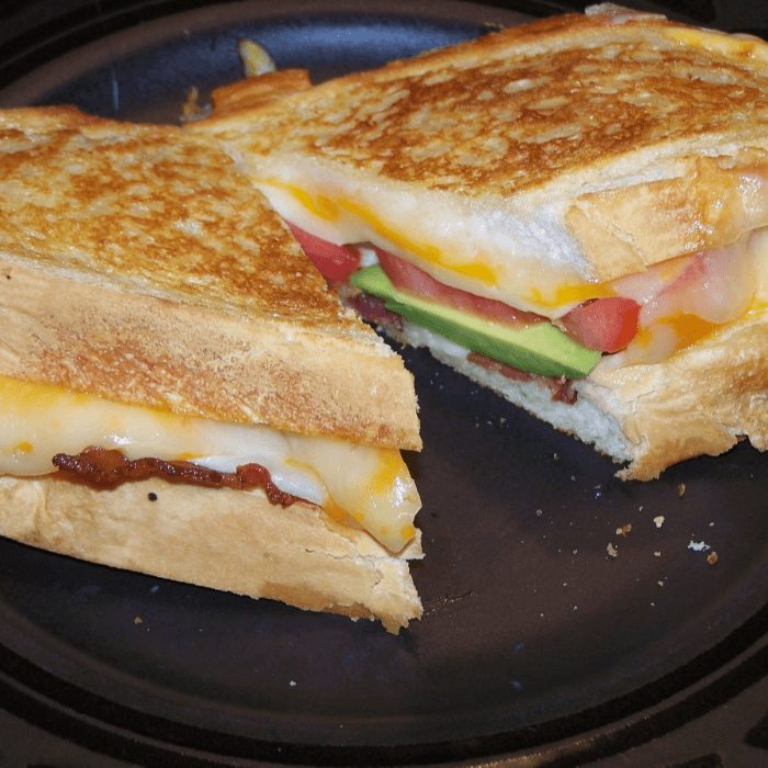 Grilled Cheese with Ham Deluxe