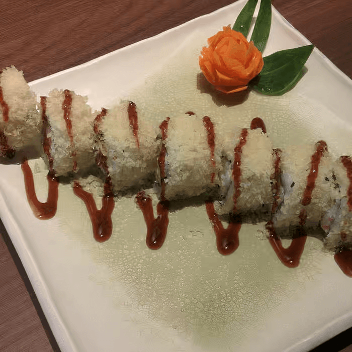 Shrimp Crunch Roll.