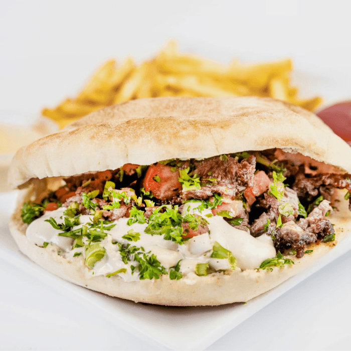 Beef Shawerma Sandwich