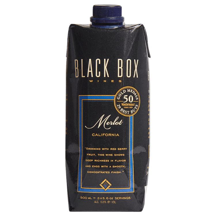 Black Box Merlot California (500 Ml)