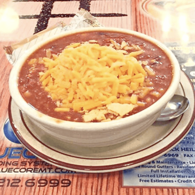 Homemade Chili Bowl