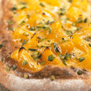 Sweet Pizza - Apricot Preserves