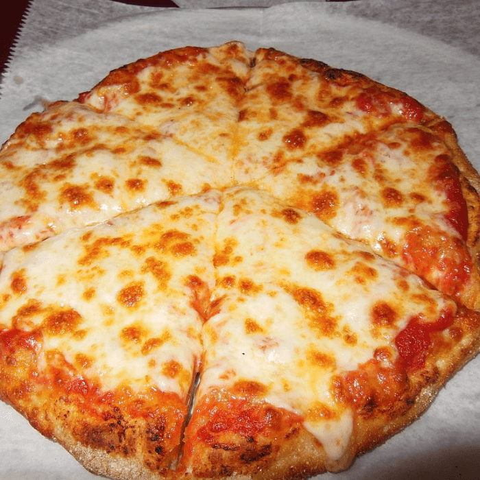 Round Sicilian Pizza