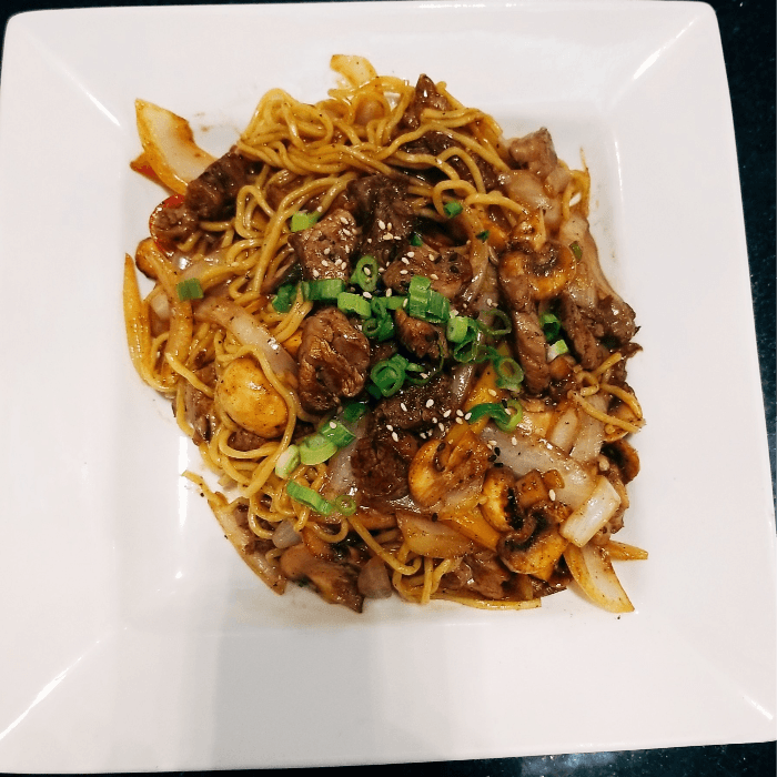 Beef Yakisoba.