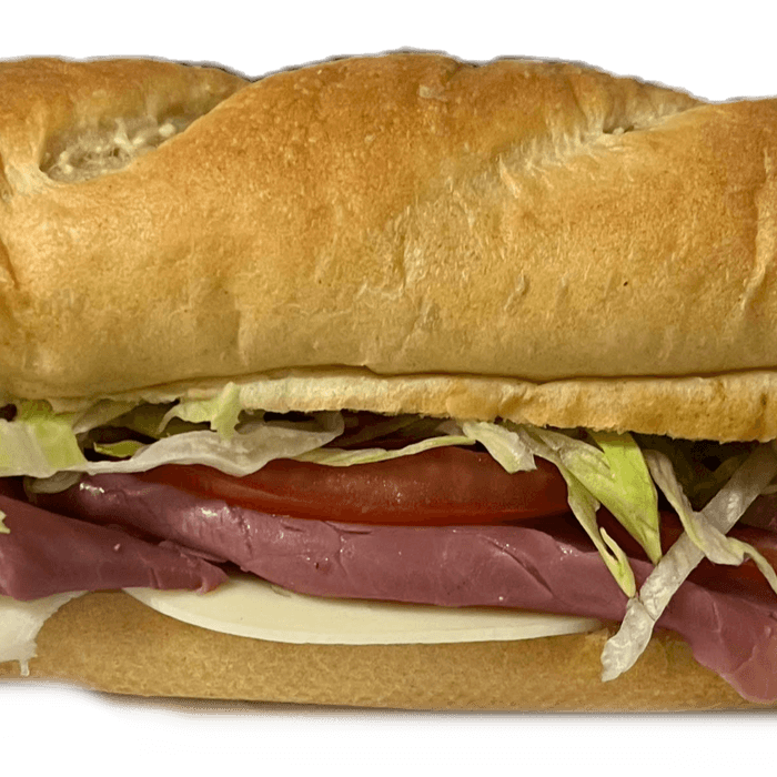 Pastrami & Cheese Sandwich.