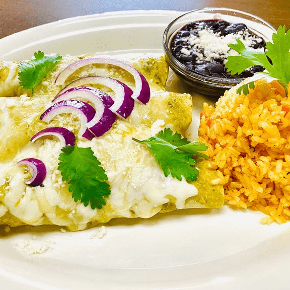 Chicken Enchiladas Plate