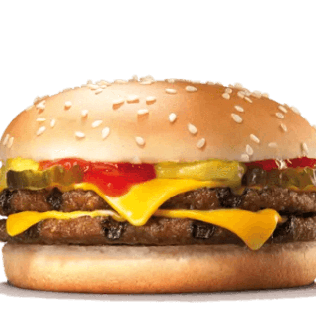 Double Cheeseburger (2/3 lb.) Combo