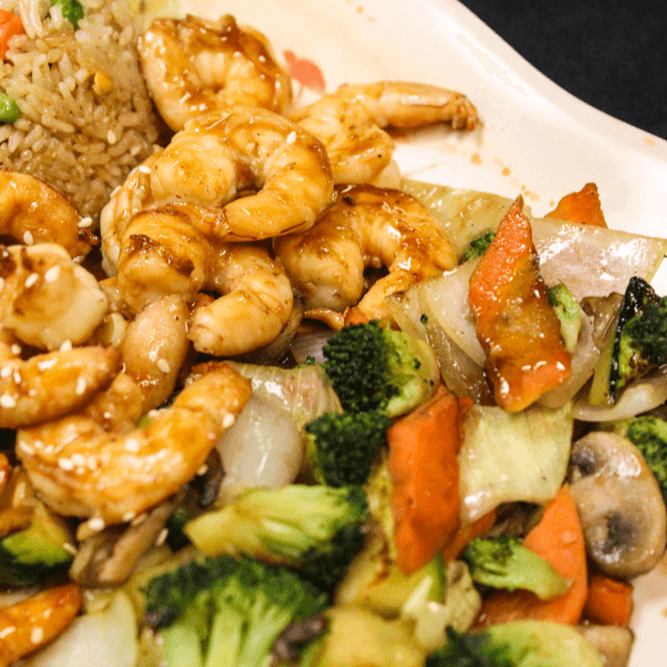 7. Hibachi Shrimp.