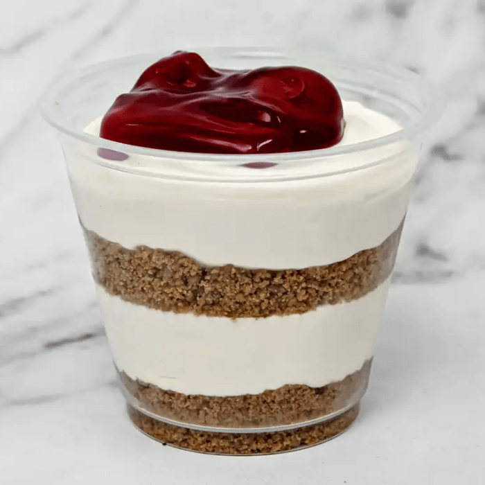 Crumble Cup: Classic Cherry Cheesecake