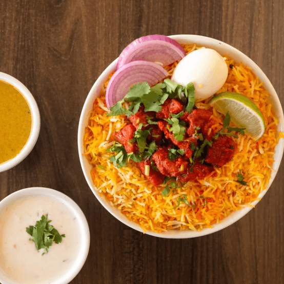 135. Vijayawada Chicken (B/l) Biryani