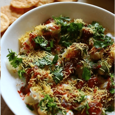 Papdi Chaat (Traditional Street Food)