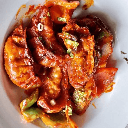 Chicken Chilli Momo.