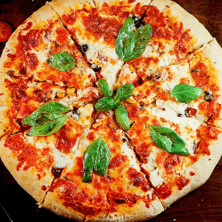 Thin Crust Mattaja Pizza (10" Small)