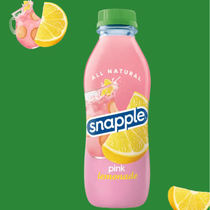 Snapple Juice ( pink lemonade)