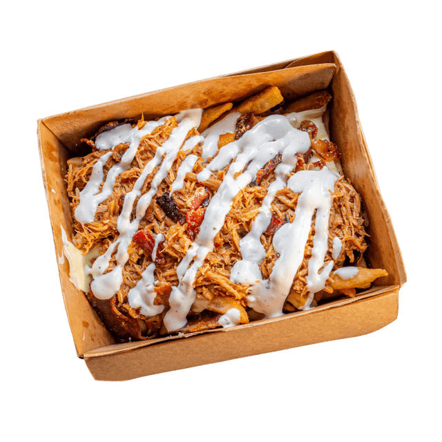 Loaded Fries with Pork
