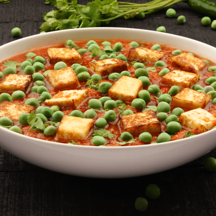 Creamy Mutter Paneer.