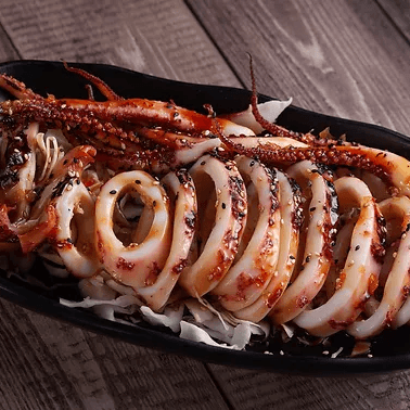 Grilled Whole Squid