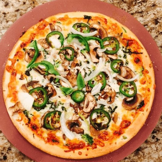 Veggie Special Pizza.