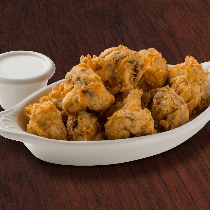 Breaded Mushrooms.