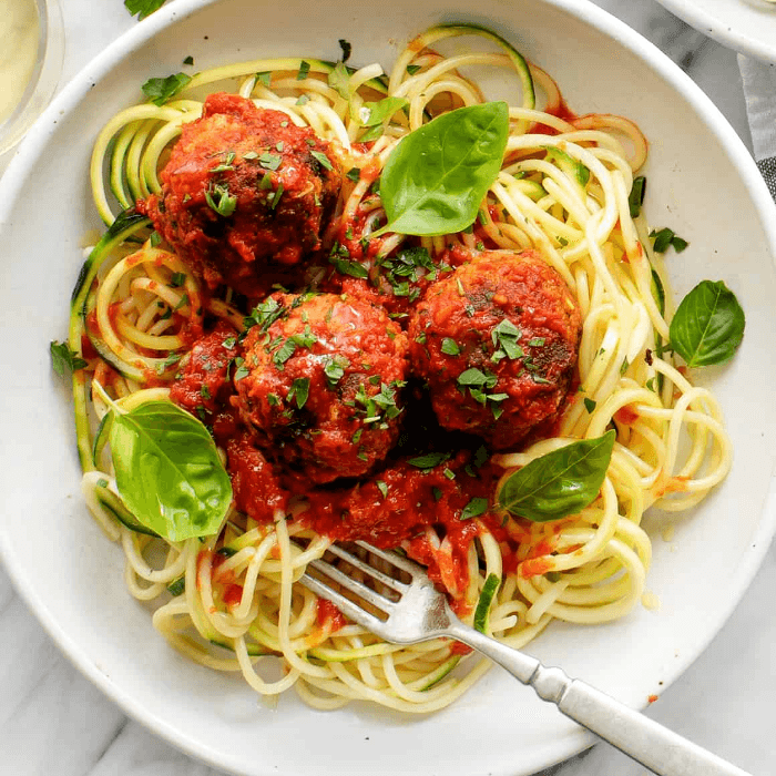 Spaghetti with Meatball Pasta