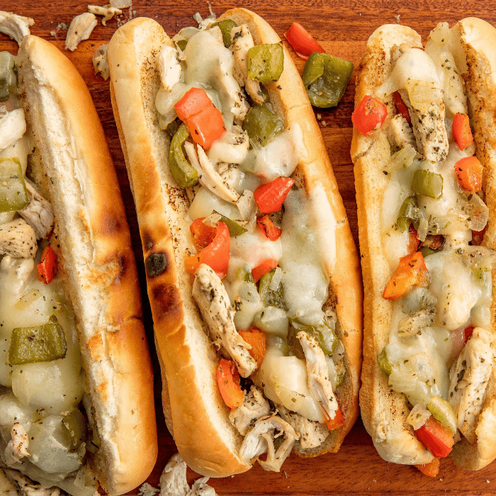 Chopped Chicken Philly