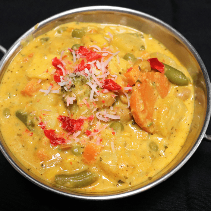 Vegetable Korma.