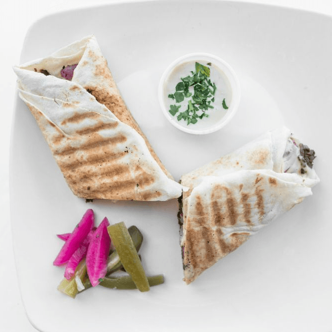 Grilled Beef & Lamb Shwarma.
