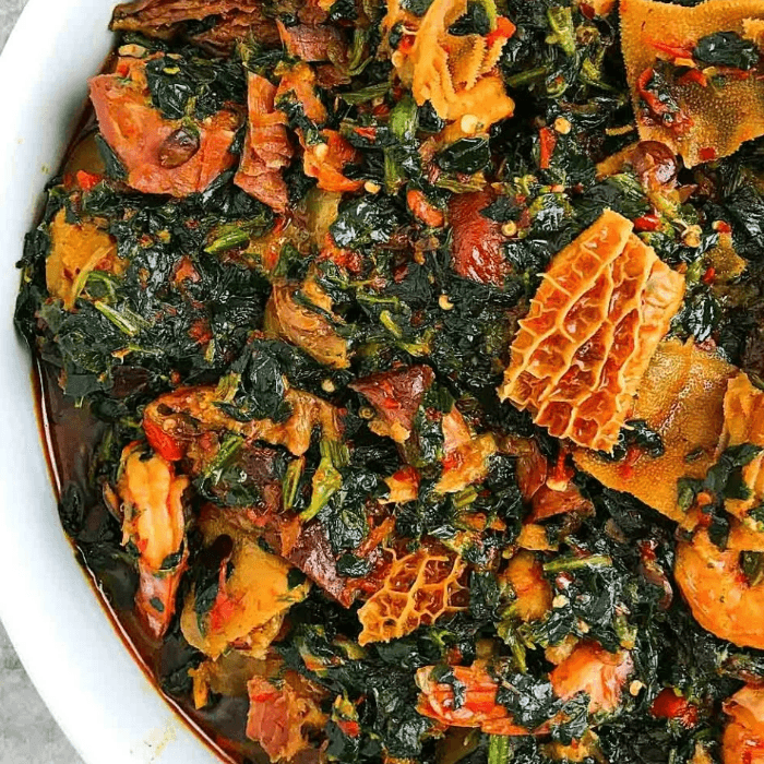 Vegetarian Vegetable Stew / Efo Riro