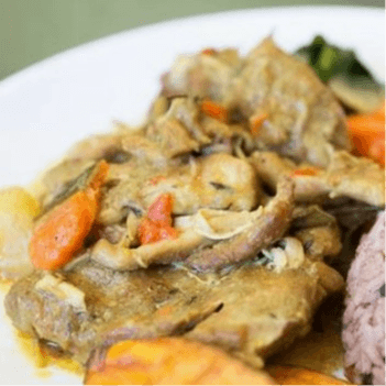 Side Curry Chicken