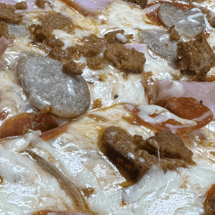 Vegan Meat Lovers Pie Square