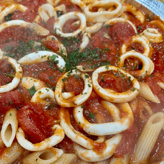 Scungilli Marinara Dinner