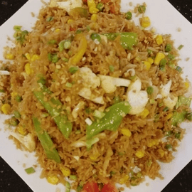 Burnt Garlic Fried Rice.