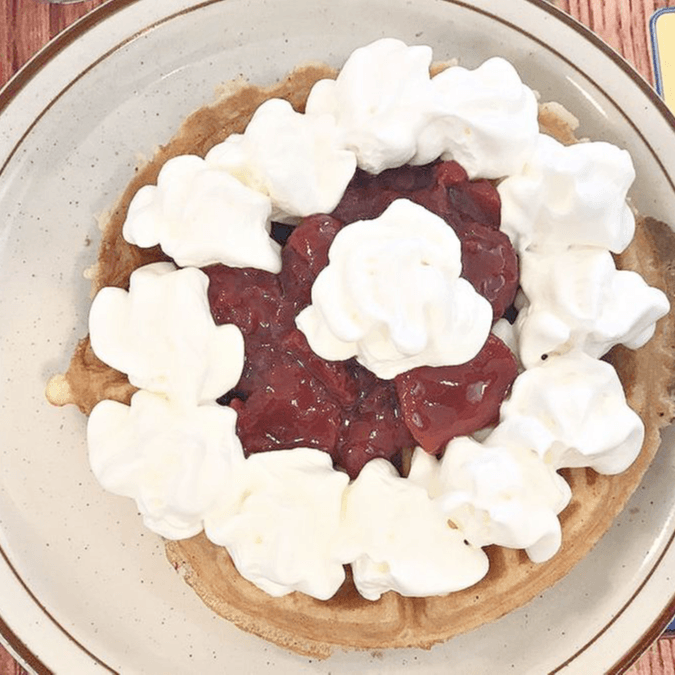 Strawberry Waffle