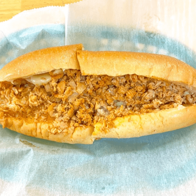 Buffalo Chicken Cheese Steak Sandwich