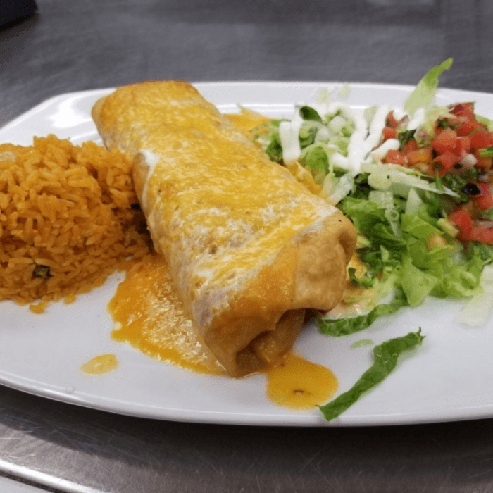 Chimichanga Platter