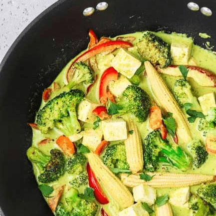 Veg-green Curry