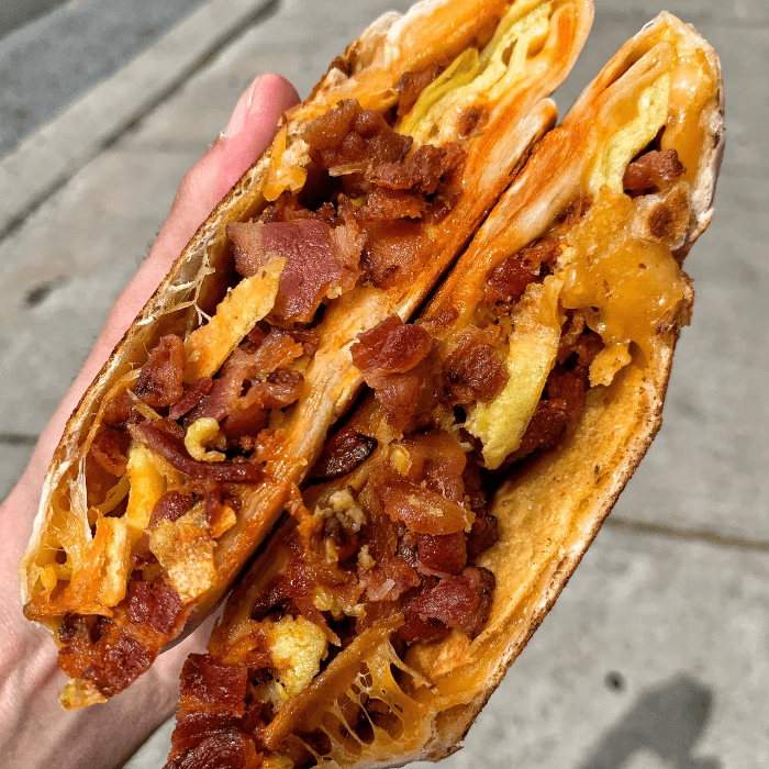 Sleep-Till-Noon Quesadilla (GLUTEN FREE)