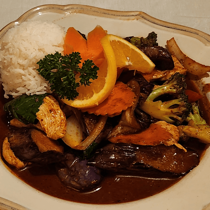 Thai Eggplant (Dinner)