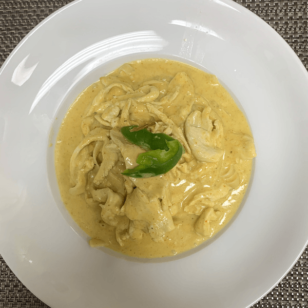  Yellow Curry Fettuccine