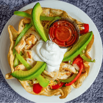 Chicken Fajita Salad.