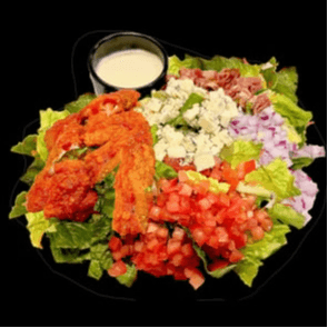 Buffalo Blue Salad.
